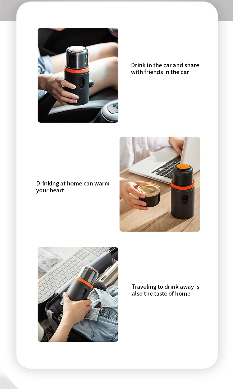 Manual Coffee Espresso Machine Hand Operated Espresso Machines Pot Portable Outdoor Travel Portable Coffee Maker