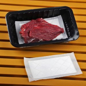 Wholesale Universal Food Fruit Tray Soak Pad Meat Oil Blood Absorbent Pads for Packaging - Product Image 6