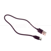 Câble de chargeur USB vers type C à charge rapide courte uniquement 1A 2A pour ventilateur de batterie externe