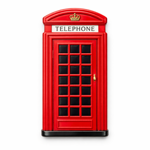 Aimant de réfrigérateur WeiVista Classic London <span class=keywords><strong>Telephone</strong></span> Booth en résine, aimant de ville personnalisé, souvenir en gros - Product Image 1