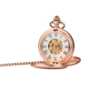 <span class=keywords><strong>Orologi</strong></span> Meccanici Automatici Moderni PW44 con Vetro Antico, Orologio Manuale con Numeri Romani, Resistenza all'Acqua 30 Bar, Cassa Rotonda, Quadrante Posizionato, Idea Regalo - Product Image 5