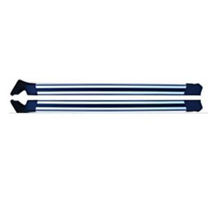 Marchepieds Simone pour Toyota Highlander 2008-2013, marchepieds latéraux en aluminium, 2 styles OE et American Rugged, paire - Product Image 1