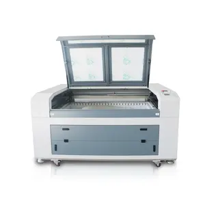 Al blade su e giù piano di lavoro Flash Laser 1390 1300x900mm 24x36 "co2 100W 130W 150W laser cutter macchina a doppia testa 1390 co2 incisore HIWIN guida lineare