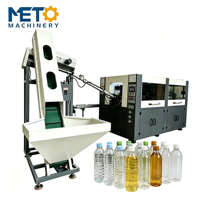 Mesin Pembuatan Botol PET/PC 2 Rongga Otomatis Penuh dengan Sistem Injeksi Stretch Blow Molding dan PLC Mitsubishi