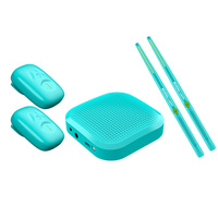 Batería Electrónica Portátil con Sensor de Movimiento, Batería Virtual Inteligente con Baquetas, Instrumento de Práctica con Bluetooth