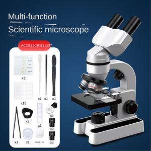 40-1600回LED双眼生物顕微鏡 (小学生向け実験パズル科学医学) - Product Image 6