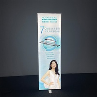 Portable SEG Sans Cadre Assemblage Rapide Double Face Tissu LED Publicité Lightbox