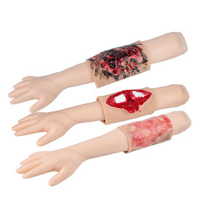 Medical Training Manequim Silicone Módulos <span class=keywords><strong>Trauma</strong></span> Burn Cut Puncture Simulação para Enfermeira Treinamento para Cinema e Televisão - Product Image 1