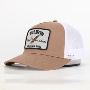 BSCI Unisex 5 Panel Sports Woven Patch Trucker Hat Custom Design OEM <b>Snapback</b> <b>Cap</b> Cotton Outdoor - Product Image 2