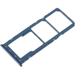 Bandeja para tarjetas SIM y Micro SD Samsung para A7 2018 A750F Azul - Product Image 1