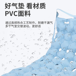 Colchón de Aire de PVC con 21 Orificios de Presión Alterna para Cuidado de Pacientes Adultos, Duradero y Transpirable - Product Image 1