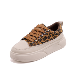 Premium <b>leopard</b> print platform <b>shoes</b> for <b>women</b>, 2026 spring new style, thick sole, <b>women's</b> casual <b>shoes</b> - Product Image 1