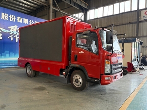 Camion publicitaire LED Howo avec écran LED couleur P4/P5/P6 HQ et boîte LED mobile supérieure personnalisée pour camion - Product Image 1