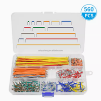 140PCS 560PCS 840PCS Planche à pain flexible sans soudure Connexion Ligne Câbles Planche à pain Jumper Fils Kit