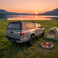 Coque de camping-car électrique articulée en aluminium pour Ford F150 5.5/6.5 pi, sans fenêtre, étanche, pour benne de camion (vente en gros)
