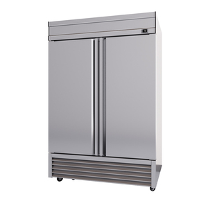 Réfrigérateur commercial à double température avec refroidissement par air et dégivrage automatique - Product Image 1