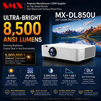 Proiettore Laser DLP 8500 Lumen WUXGA, Soluzione per Visione di Arte Digitale Immersiva, Lente Intercambiabile, Fabbrica ODM