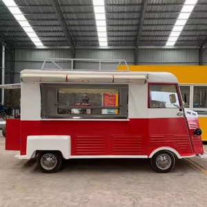 Camion de restauration mobile en aluminium personnalisé pas cher, entièrement équipé pour la vente de glaces, pizzas, barbecues, fast-food et snacks. - Product Image 3