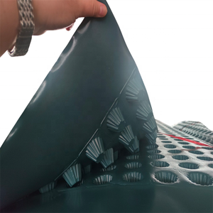 Système de tapis de solution de drainage mural vertical Panneau de drainage résistant aux racines avec géotextile à noyau personnalisé pour terrasses vertes - Product Image 4