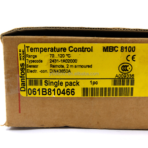เทอร์โมสตัทใหม่เอี่ยม 061B810466 8100 ตัวควบคุมอุณหภูมิ Danfoss 061b810466 8100 เทอร์โมสตัท 2431-1a02000 - Product Image 4