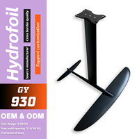 GY930 Kit Foil desain karbon Hidrofoil ringan Wingfoil Efoil Wing FoilIing lengkap Hidrofoil Eet Pumpfoil Kitesurfing