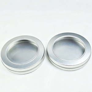 Boîte en fer blanc ronde vide pour bonbons, style jeu coréen tendance, 90*20mm, en stock - Product Image 2
