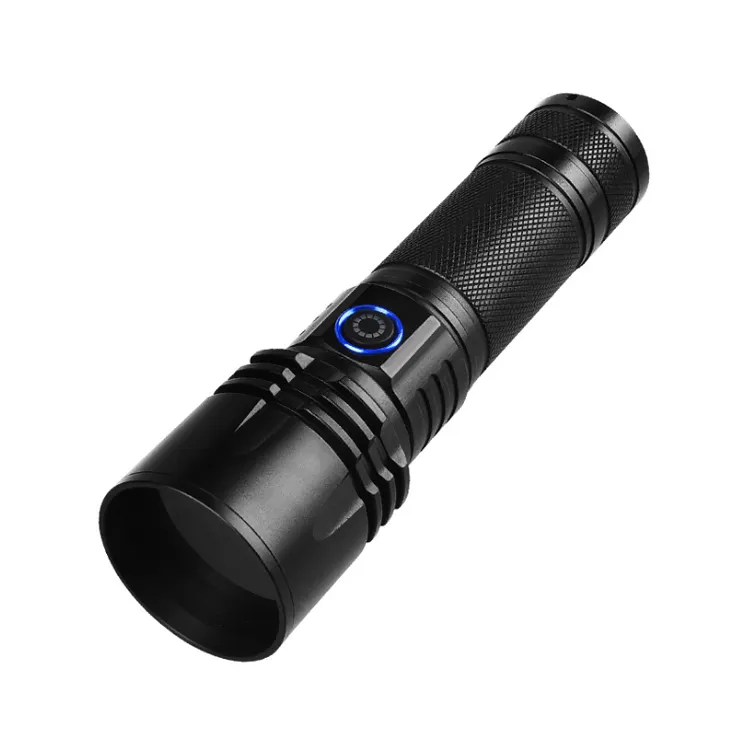 Hochleistung 20 W 365 nm Schwarzlicht UV-Taschenlampe 26650 batteriebetriebene USB-C wiederaufladbare Ultraviolett-Taschenlampe