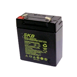 SKB SK4 3.0 <b>4V</b> 3.0Ah Sealed <b>Lead</b> <b>Acid</b> <b>Battery</b> <b>Rechargeable</b> UPS Backup Power - Product Image 3