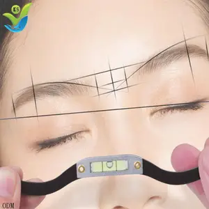 NOUVELLE Cartographie pré-encre chaîne pour Microblading sourcil Maquillage Mourir Revêtements Fil Semi Poste Permanent Sourcil Outil de Mesure