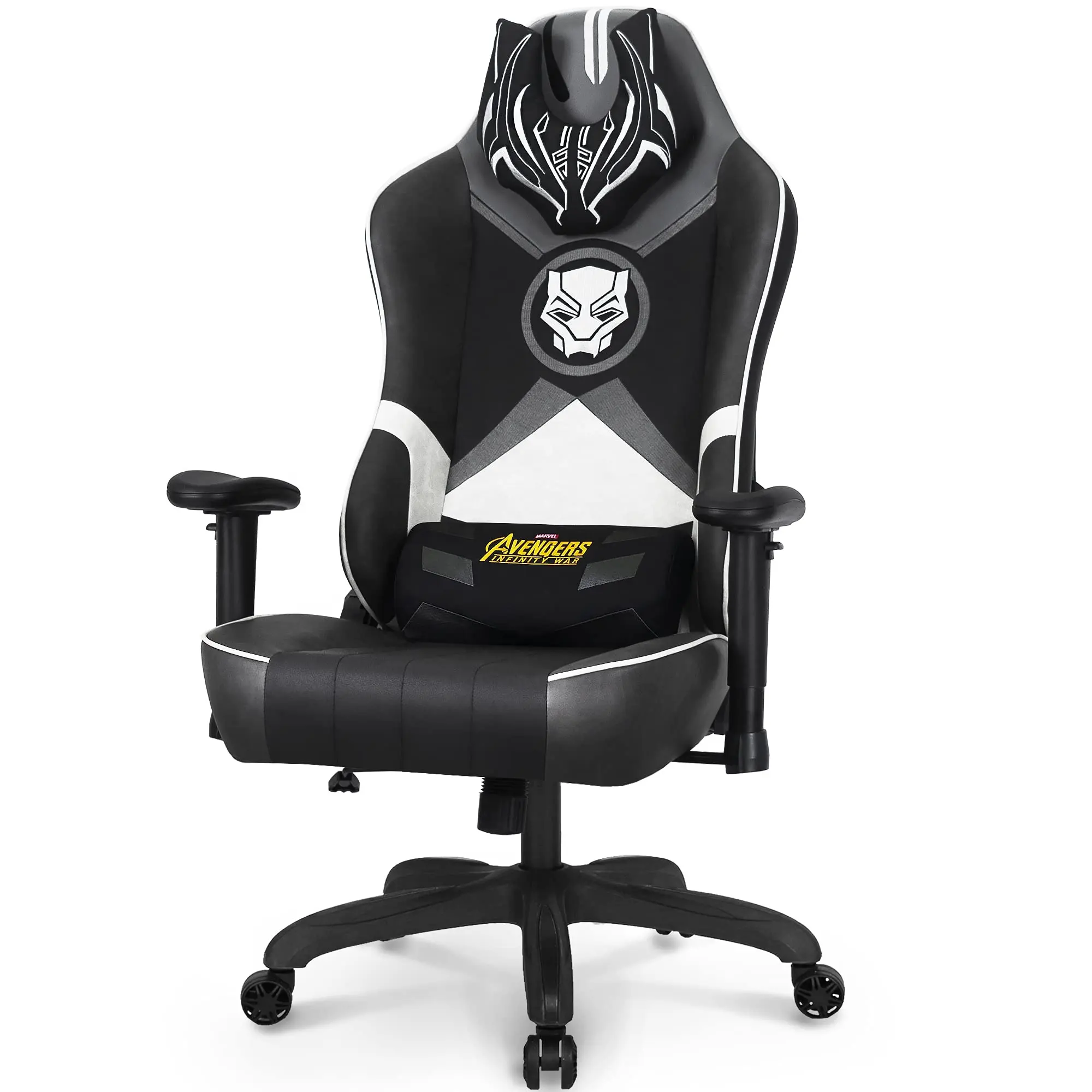 Marvel Avengers 2023 Swivel Gaming Chair Full-metal dual- wheel casters PC gamer chair Hybrid Leather 165 recline Gaming chair