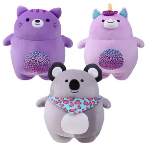 Venta al por mayor Squishy Soft Toys Animal de peluche abrazando almohada Anime Cartoon Koala Bear Plush Pillow Toys