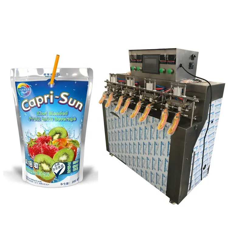 카프리 태양 과일 펀치 주스 충전물 기계