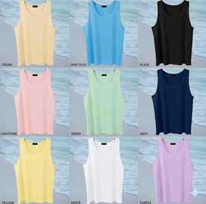 Camisetas sin mangas unisex, colores sólidos. Hechas con TK30 S/J 150-160 gsm (34) - Product Image 1