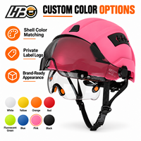 Casque de sécurité anti-choc HBC ANSI Z89.1 TYPE 1 CLASSE C EN397 ABS 20KV avec mousse EPS pour travaux en hauteur, construction et électriciens