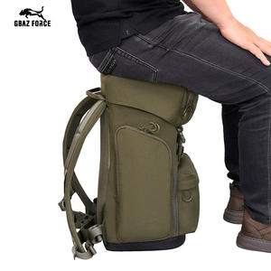 Mochila de Caza Gbaz Force 25L, Verde, de Nailon, con Funda Impermeable para Asiento y Bolsillo Interior con Cremallera, Unisex, para Actividades al Aire Libre - Product Image 4