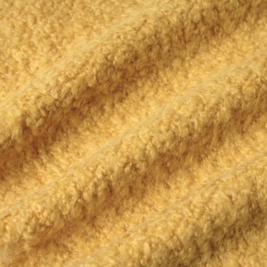 25 Nouvelle conception de fabrication bon marché de haute qualité <span class=keywords><strong>jaune</strong></span> clair doux au toucher style polaire <span class=keywords><strong>laine</strong></span> mélangée tricot pour manteau de costume - Product Image 1