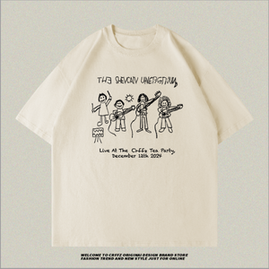 เสื้อยืดสไตล์เรียบง่ายใส่ได้ทั้งชายและหญิง, เสื้อยืดพิมพ์ลายทรงหลวมแขนยาวโอเวอร์ไซส์สไตล์เรียบง่าย F1 - Product Image 4