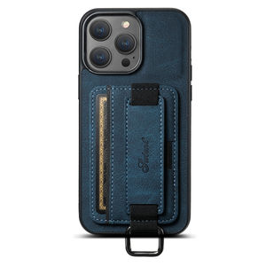 Custodia per telefono in pelle con cinturino e cinturino per telefono per <span class=keywords><strong>iPhone</strong></span> 16 15 <span class=keywords><strong>14</strong></span> 13 Pro Max Cover posteriore - Product Image 4