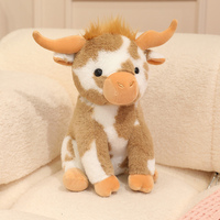 Boneka Sapi Lucu Custom, Hewan Boneka yang Dapat Dikustomisasi, Sapi Bayi Kawaii, Hadiah Ulang Tahun & Liburan, Grosir OEM ODM