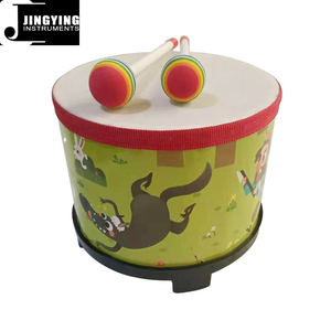 Instrument <span class=keywords><strong>de</strong></span> percussion Orff <span class=keywords><strong>de</strong></span> <span class=keywords><strong>musique</strong></span> Jingying 2024, tambours <span class=keywords><strong>de</strong></span> sol coréens <span class=keywords><strong>de</strong></span> 8 pouces pour enfants - Product Image 1