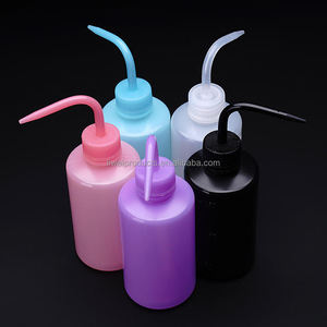 Botella <span class=keywords><strong>de</strong></span> Plástico Multifuncional <span class=keywords><strong>de</strong></span> 250 ml con Boca Estrecha Curva, Botella <span class=keywords><strong>de</strong></span> Lavado para Laboratorio, Jardinería, Uso en Belleza y Pestañas, en Oferta - Product Image 2