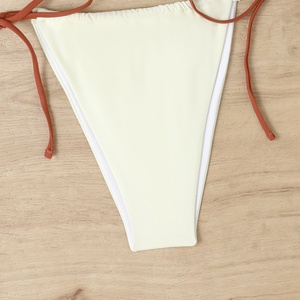 ชุดว่ายน้ำออกกำลังกายดีไซน์บราซิลแบบกำหนดเอง ชุดว่ายน้ำผู้หญิง 2 ชิ้น ควบคุมหน้าท้อง ชุดบิกินี่เสริมทรง ชุดชายหาดสำหรับผู้หญิง - Product Image 4