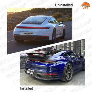 Kit Spoiler Posteriore di Alta Qualità per Porsche 911 992 TurboS in Materiale ABS a Singolo Livello - Product Image 4