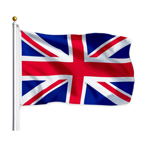 Great Britain Anh Quốc Cờ Tùy Chỉnh Kích Thước Polyester Anh Cờ Một Mảnh Anh Union Jack - Product Image 1