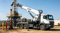 Foreuse autopropulsée robuste XJ650 avec moteur Caterpillar et transmission Allision pour le service sur les champs pétrolifères terrestres
