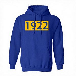 GREEK TREASURES เสื้อฮู้ดผ้าฝ้ายฟลีซ 500 กรัม สำหรับผู้หญิง แบรนด์ Sigma Gamma Rho ปักโลโก้ด้านหน้า สไตล์ลำลอง เป็นมิตรกับสิ่งแวดล้อม เหมาะสำหรับฤดูใบไม้ร่วง - Product Image 1