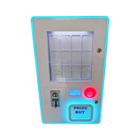 Distributeur automatique de cartes à collectionner en plastique et métal, vente en gros d'usine, avec garantie d'un an, design mini pour autocollants de tatouage et cadeaux