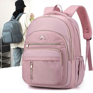 New Arrival Fashion Teenager School <b>Backpack</b> Wholesale Multi Pocket Vintage Sport Bags Women's <b>Small</b> Shopping Daypack - Product Image 3