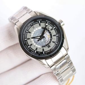 Montre-bracelet de luxe pour homme en acier inoxydable avec cristal saphir, modèle polyvalent, vente en gros personnalisée - Product Image 2