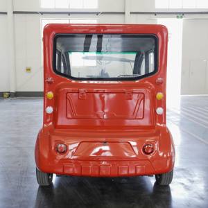 Voiture de <span class=keywords><strong>patrouille</strong></span> électrique rouge à 4 places avec portes fermées, 72V, certifiée CE, temps de charge de 7 à 9 heures - Product Image 3